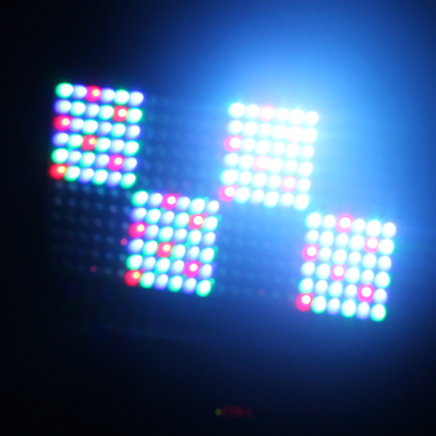 IP20 36W RGB LED Esnek Panel Piksel Matris Programlanabilir LED Ekran